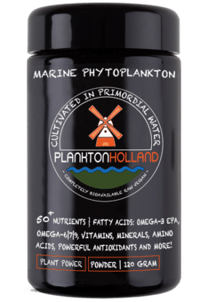 plankton pulver 120 gramm violettenglas Verpackung PlanktonHolland