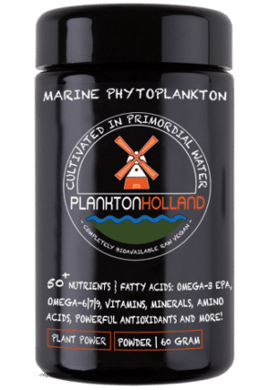 plankton pulver 60 gramm violettenglas Verpackung PlanktonHolland